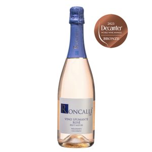 RONCALLI 1301 VINO SPUMANTE ROSE BRUT NATURE MILLESIMATO COL FONDO